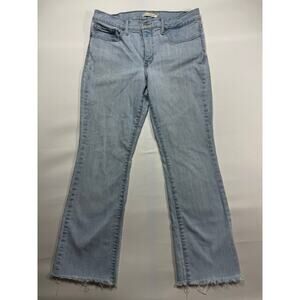 Levi's 315 Women's Shaping Bootcut Light Wash Blue Denim Jeans - Size 31 (31x27)